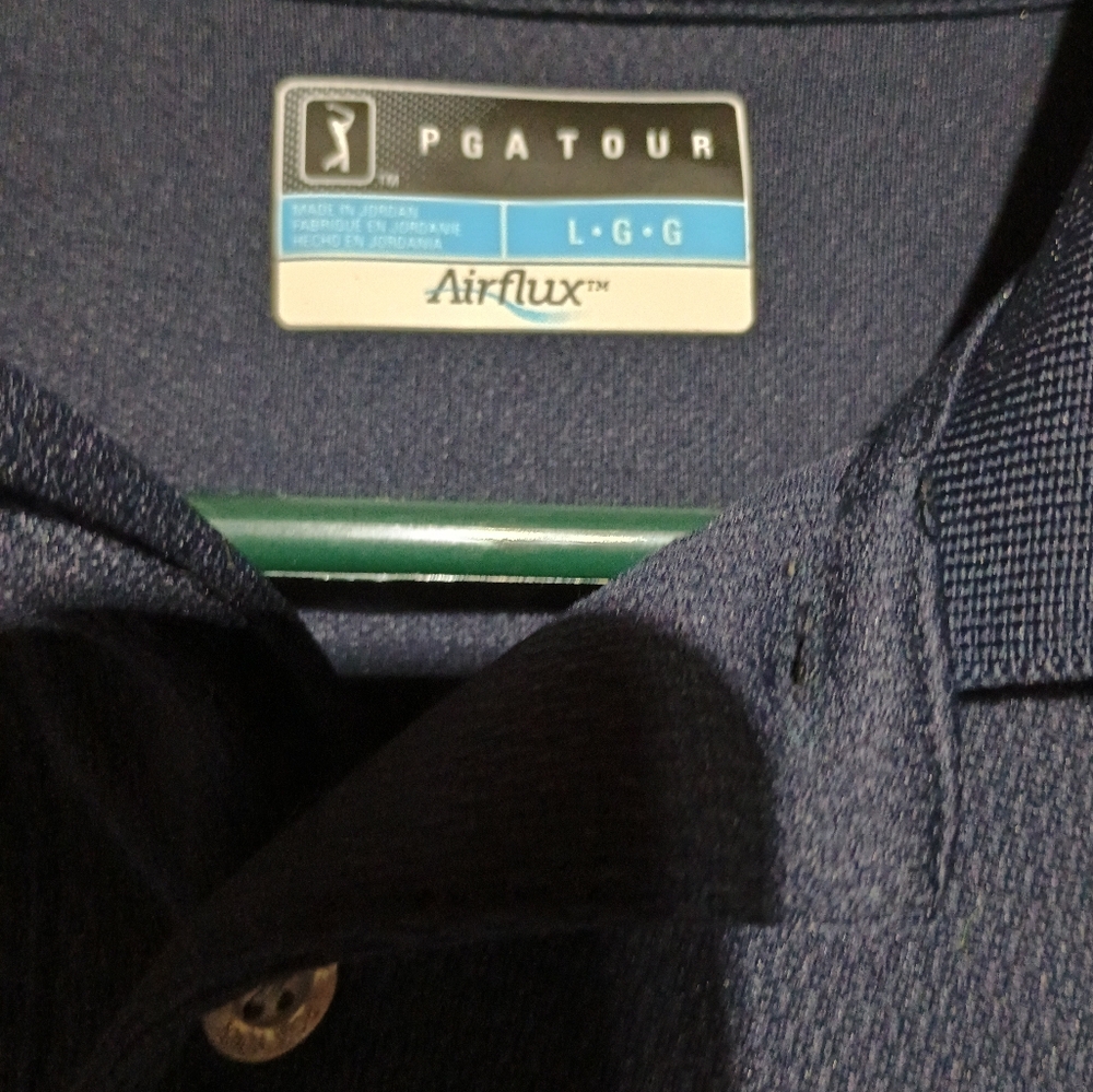 PGATOUR Airflux Navy Polo Shirt